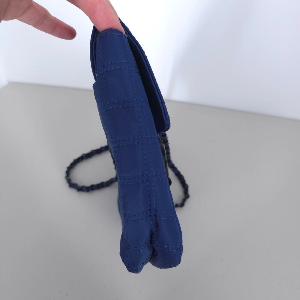 IHKWIP The Quilted Convertible Chain Shoulder Bag in French Navy - Picture 5 of 13